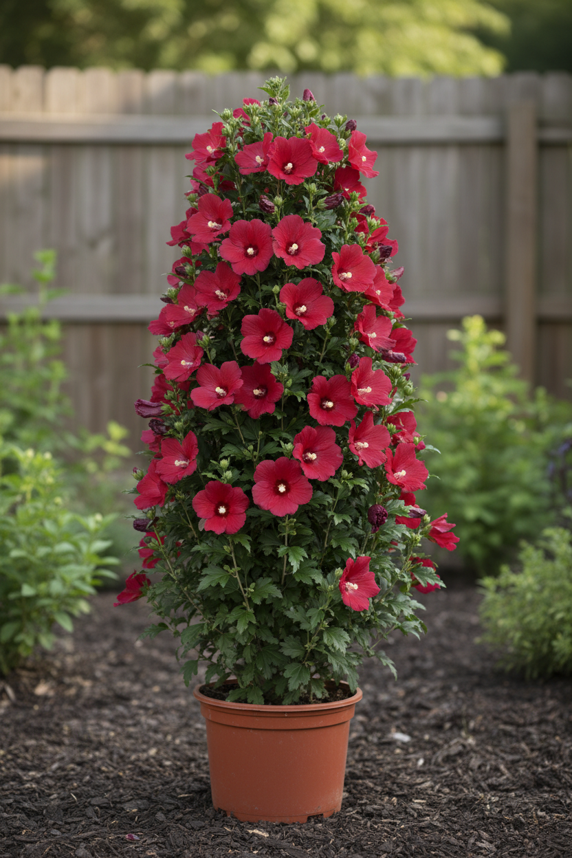 Althea Red Pillar