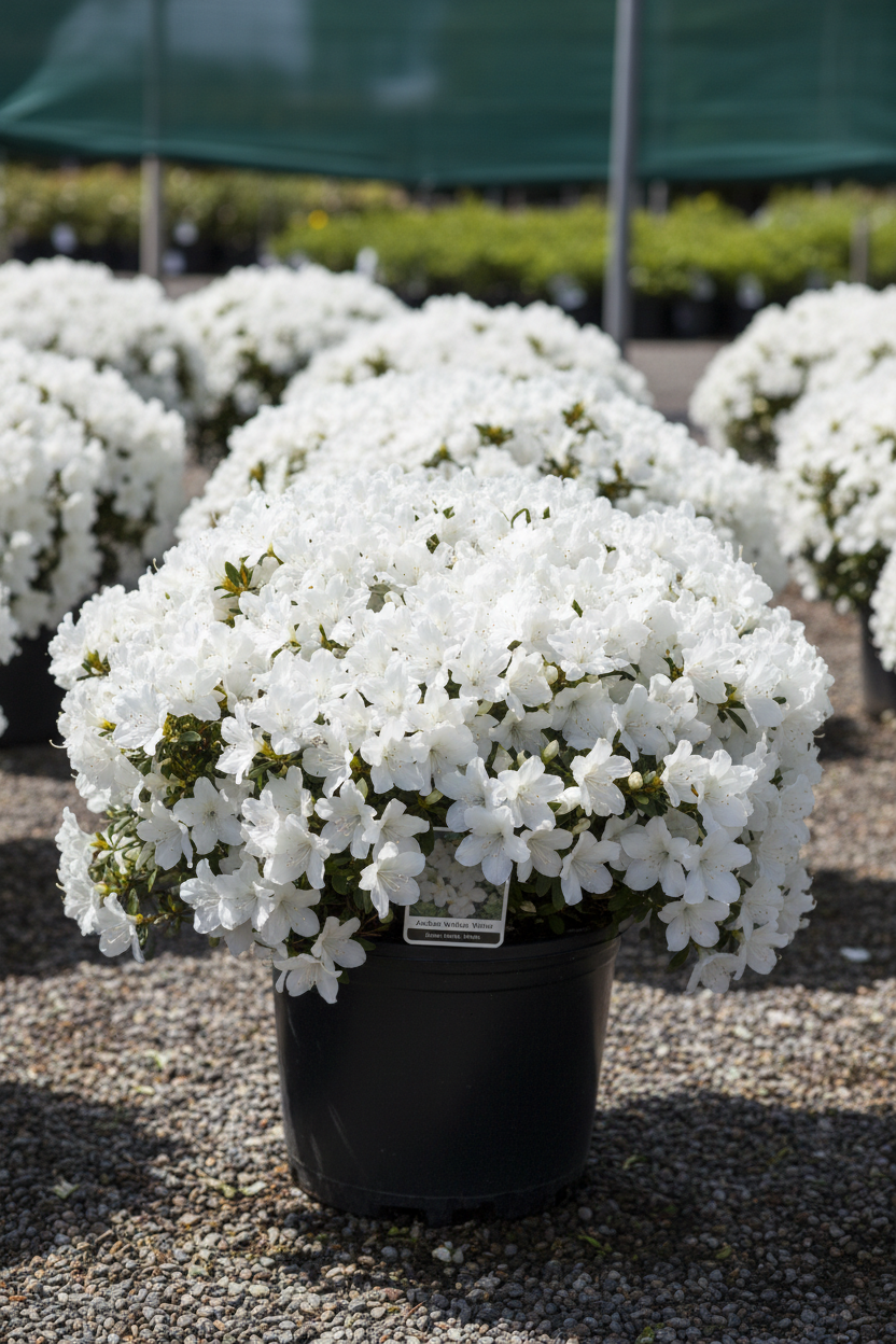Azalea Delaware Valley White