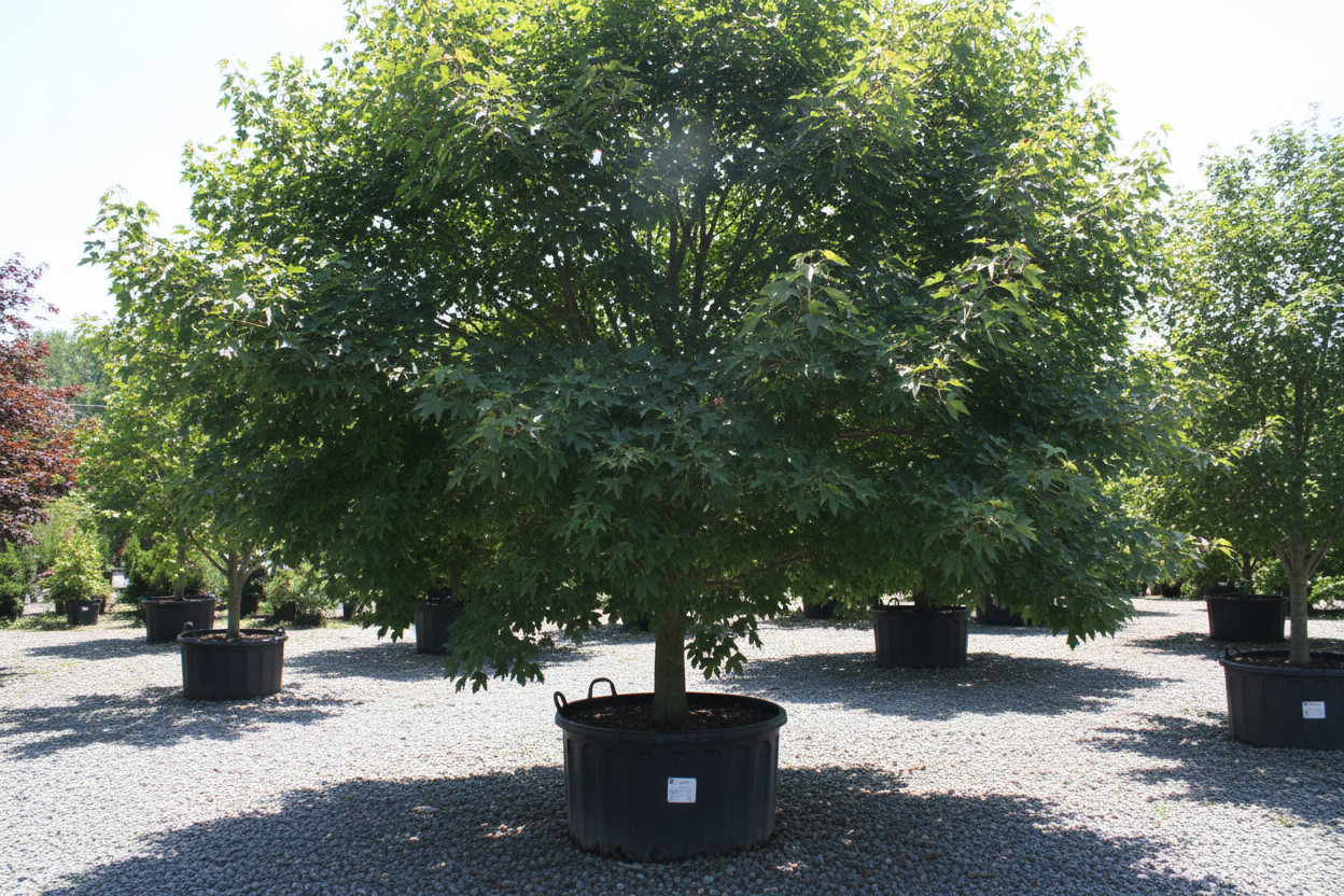 October Glory Red Maple tree nursery stock photo