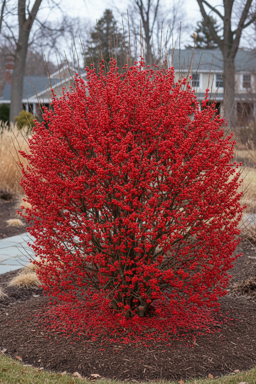Winter Red Winterberry Holly