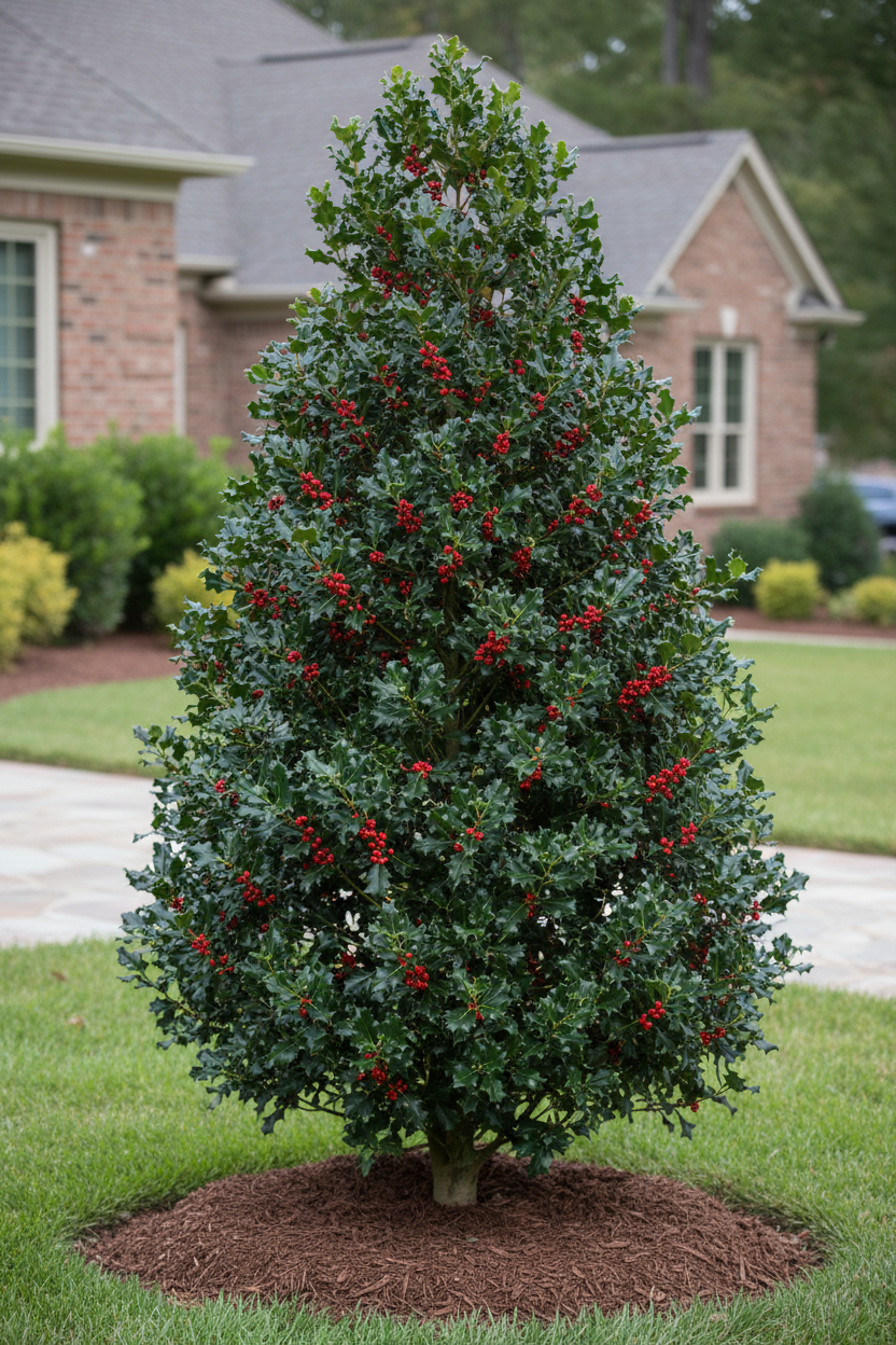 Oakleaf Holly